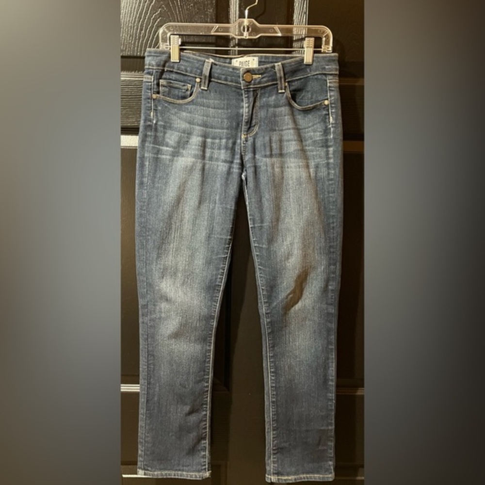 PAIGE Peg Straight Jeans